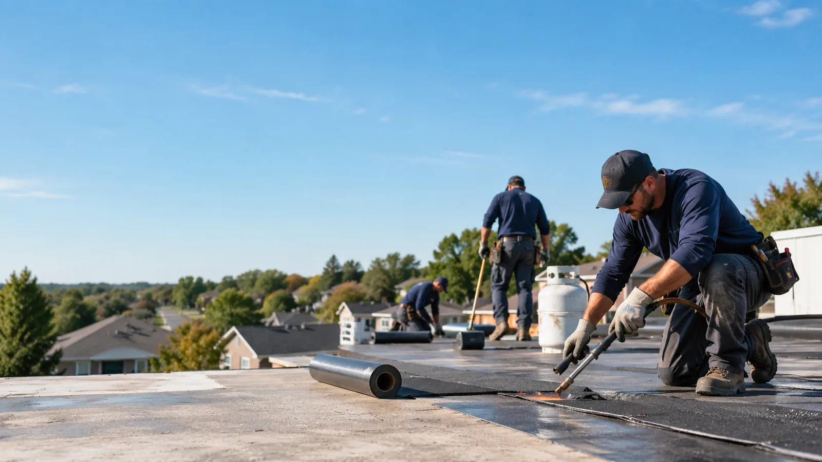 Flat Roof Leak Repair providers in Flora, IL